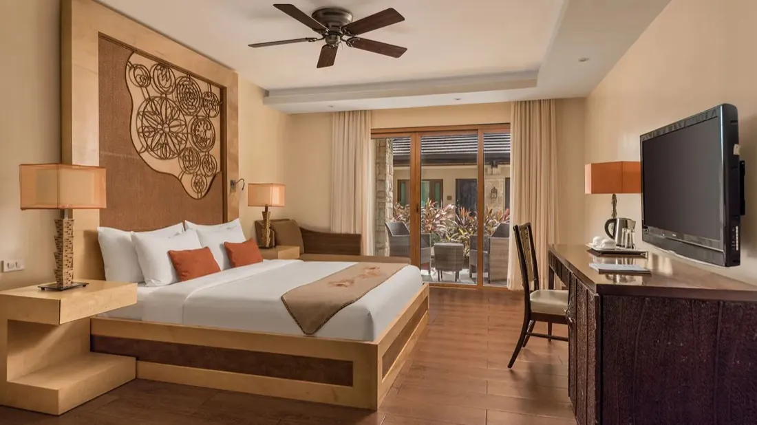 Resort guest room detail